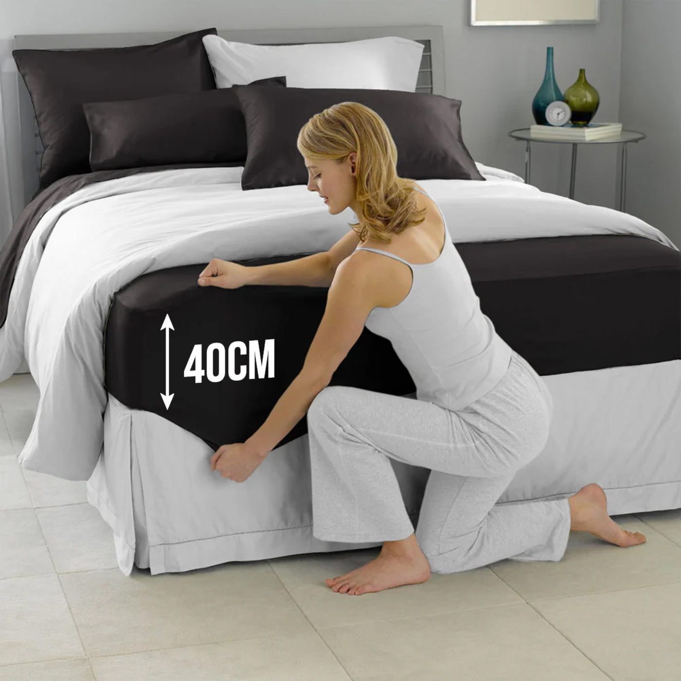 Extra Deep Fitted Sheets 30cm & 40cm