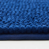 Chenille Bath Mat Navy