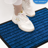 Door Mats Non Slip Indoor & Outdoor Blue