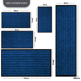 Door Mats Non Slip Indoor & Outdoor Blue