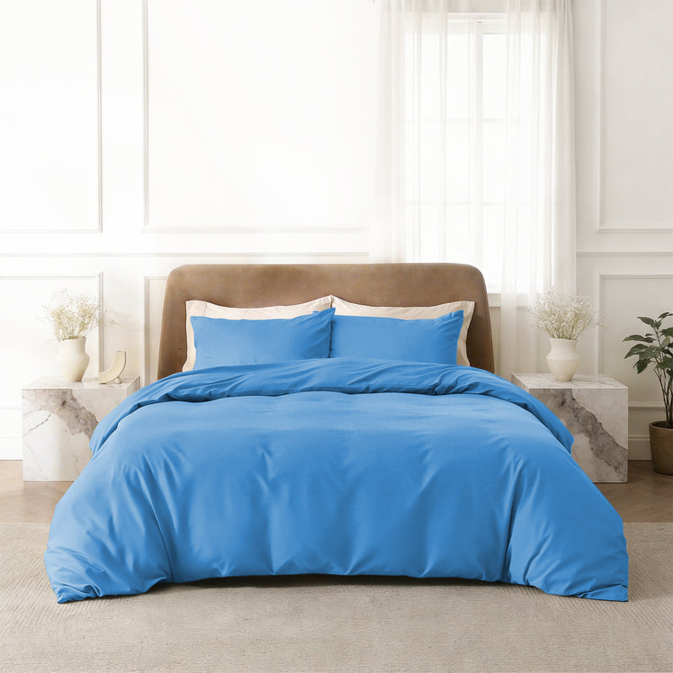 Plain Duvet Covers Set