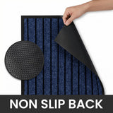 Non-Slip Rubber Door Mat – Washable Indoor & Outdoor Mat