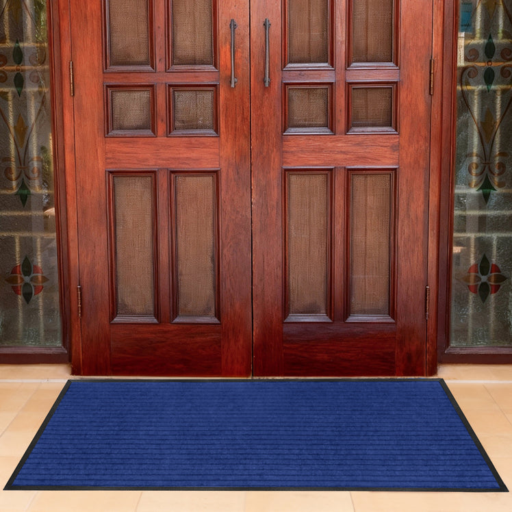 Door Mats Non Slip Indoor & Outdoor Blue