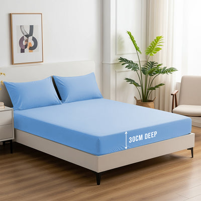 Extra Deep Fitted Sheets 30cm & 40cm