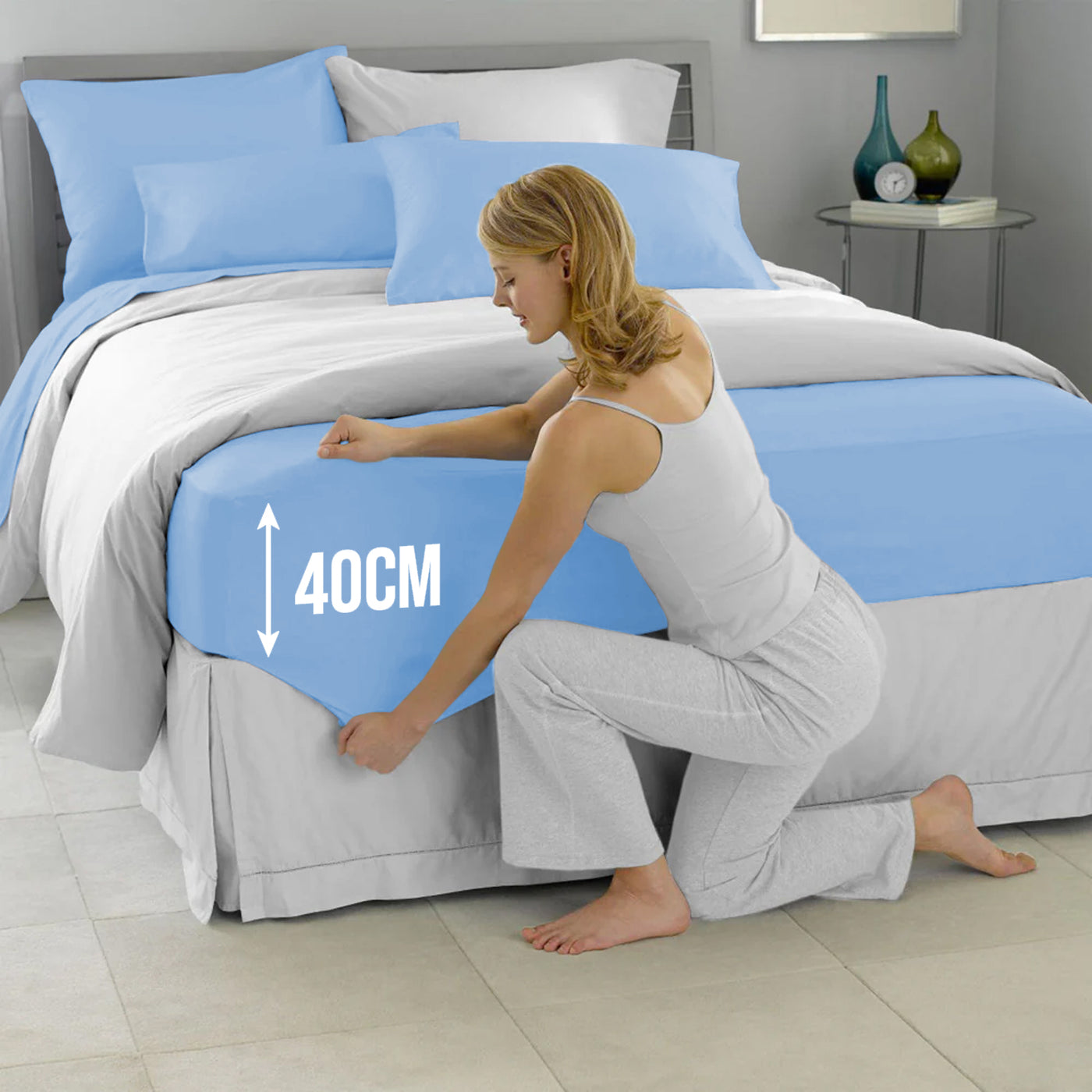 Extra Deep Fitted Sheets 30cm & 40cm