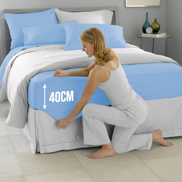Extra Deep Fitted Sheets 30cm & 40cm