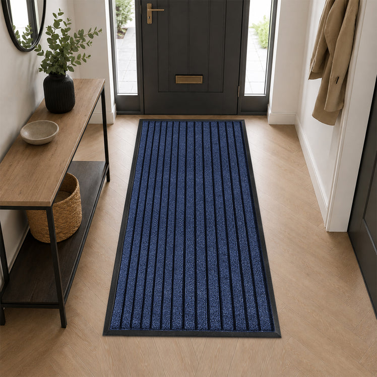 Non-Slip Rubber Door Mat – Washable Indoor & Outdoor Mat