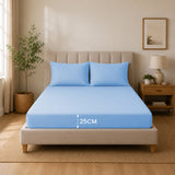 Extra Deep Fitted Sheets 25cm, 30cm & 40cm