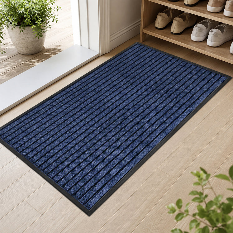 Non-Slip Rubber Door Mat – Washable Indoor & Outdoor Mat