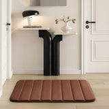 Memory Foam Bath Mat Brown