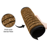 Non-Slip Rubber Door Mat – Washable Indoor & Outdoor Mat