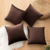 Filled Sofa Cushions & Velvet Covers 4 Pack