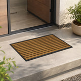 Non-Slip Rubber Door Mat – Washable Indoor & Outdoor Mat