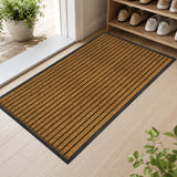 Non-Slip Rubber Door Mat – Washable Indoor & Outdoor Mat