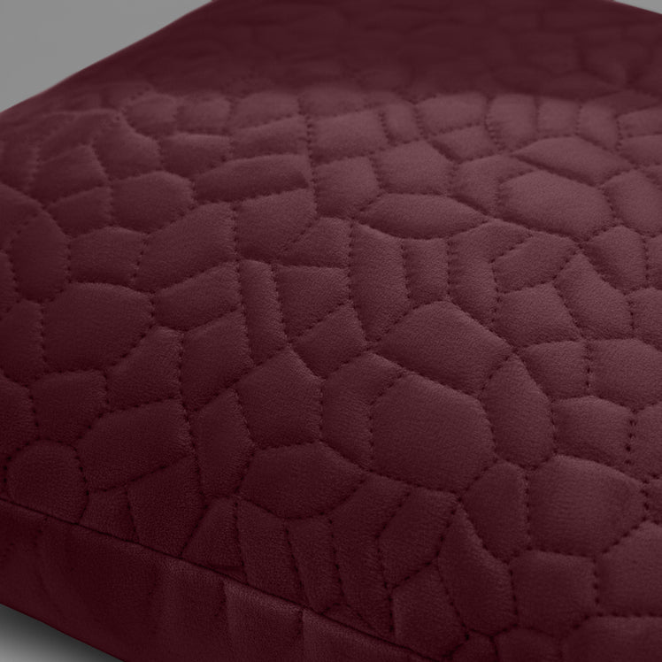Velvet Embossed Pattern Cushion Covers Pebbles