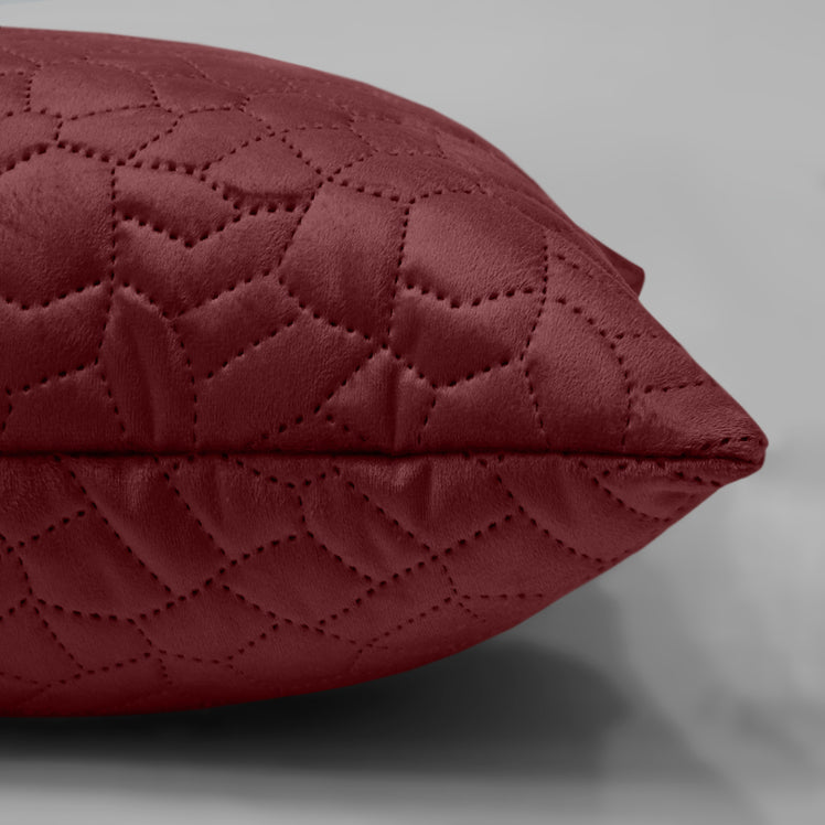 Velvet Embossed Pattern Cushion Covers Pebbles