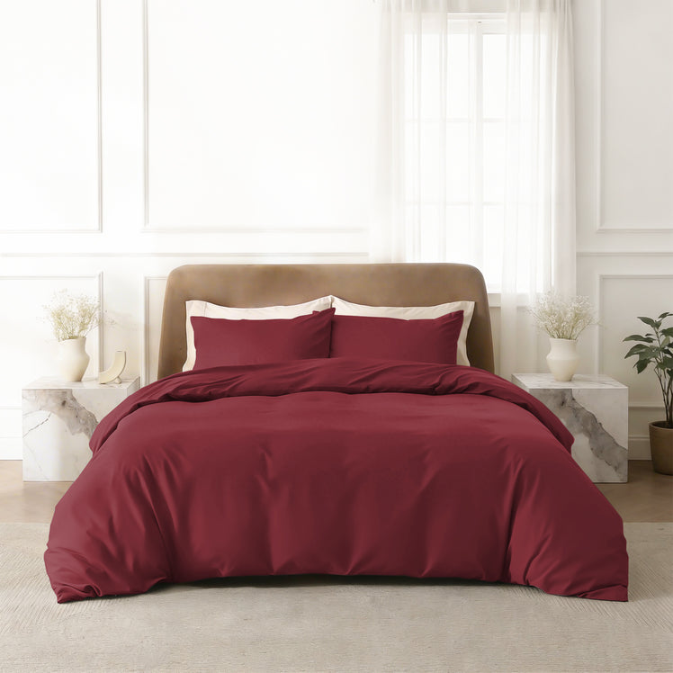 Plain Duvet Cover Set