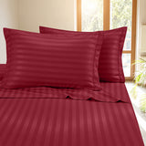 Dobby Stripe Fitted Sheet 40CM
