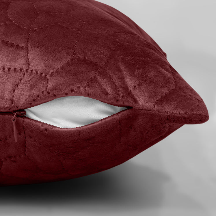 Velvet Embossed Pattern Cushion Covers Pebbles
