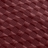Velvet Embossed Pattern Cushion Covers Check