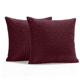 Velvet Embossed Pattern Cushion Covers Pebbles