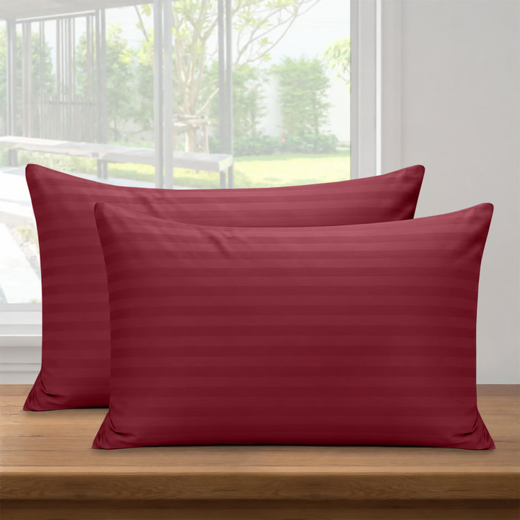 Striped Pillowcases Pair