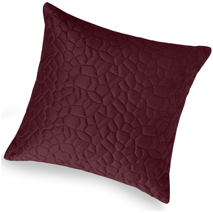Velvet Embossed Pattern Cushion Covers Pebbles