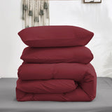 4 Piece Bedding Set Duvet Cover, Pillowcases & Fitted Sheet