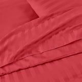 Stripe Duvet Covers Bedding Set with Pillowcases & Fitted Sheet
