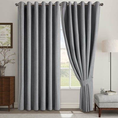 Blackout Curtains – Eyelet Design for Bedroom