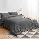 Plain Charcoal Duvet Covers