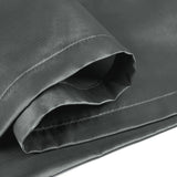 Satin Silk Pillowcases Pair Charcoal