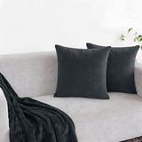 Velvet Embossed Cushion Covers Diamond