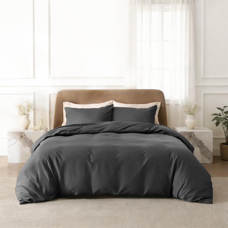 Plain Duvet Cover Set