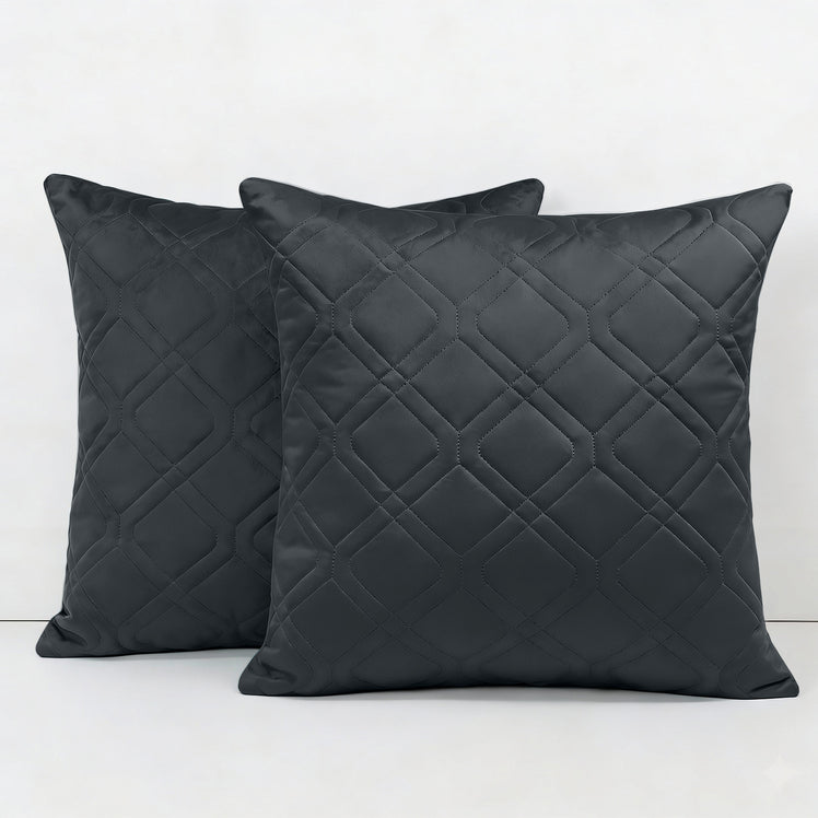 Velvet Embossed Cushion Covers Diamond