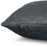 Velvet Embossed Pattern Cushion Covers Check