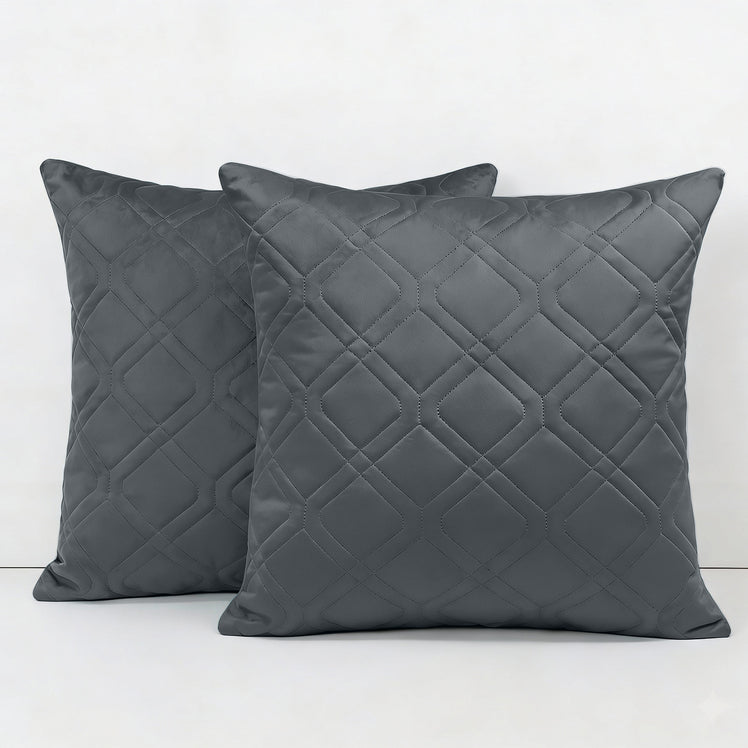 Velvet Embossed Cushion Covers Diamond