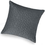 Velvet Embossed Pattern Cushion Covers Pebbles