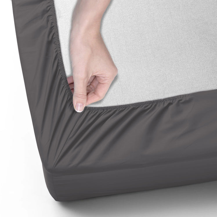 King Deep Fitted Sheet – Extra Deep 30cm/40cm – Single, Double, Super King – Microfibre, OEKO-TEX