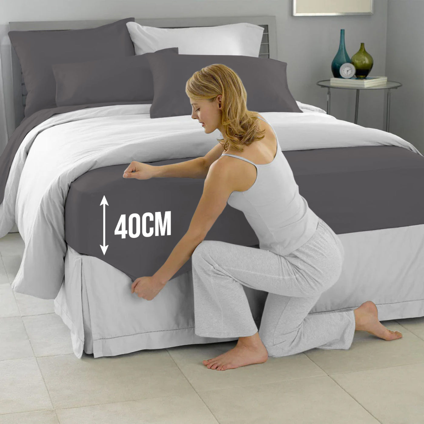 Extra Deep Fitted Sheets 30cm & 40cm