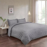 Chess Printed Reversible Duvet Cover Set