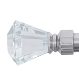 Extendable Sapphire Diamond Curtain Pole Set