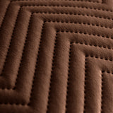 Quilted Embossed Wave Striped Cushion Covers