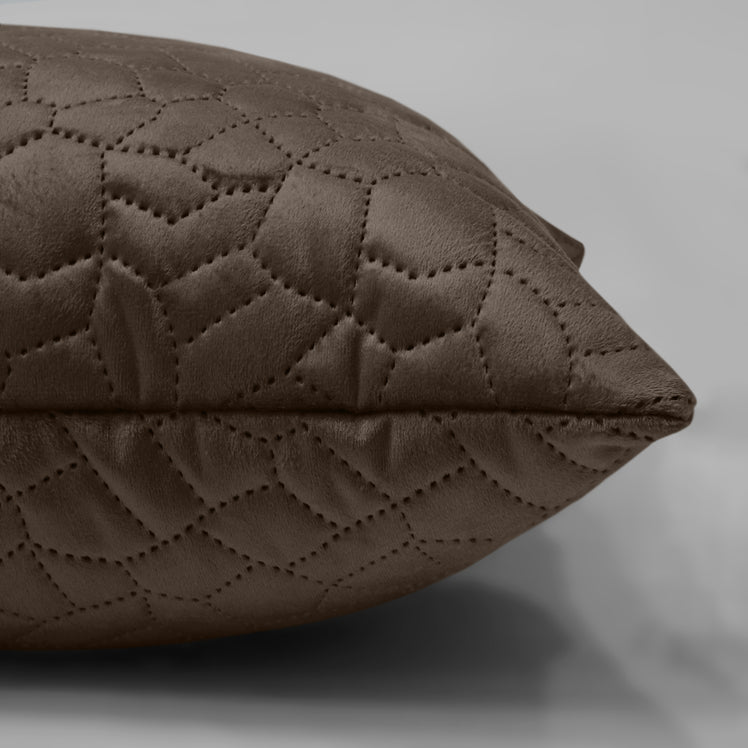 Velvet Embossed Pattern Cushion Covers Pebbles