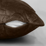 Velvet Embossed Pattern Cushion Covers Pebbles