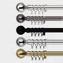 Extendable Curtain Poles & Holdbacks
