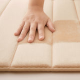 Memory Foam Bath Mat Cream