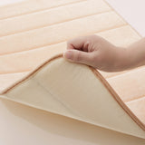 Memory Foam Bath Mat Cream