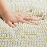 Plush Soft Non-Slip Chenille Bath Mats