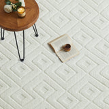 Modern Geometric Tufted Non-Slip High-Low Pattern Rugs